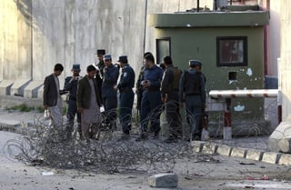 Agresión. El atentado explosivo fue cerca del Palacio Presidencial de Afganistán. 