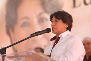 Delfina Gómez, publicó un “video-queja” pidiendo  al presidente Enrique Peña Nieto “sacar las manos” del proceso electoral de la entidad. (ARCHIVO)
