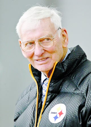 El director de la junta de los Steelers de Pittsburgh, Dan Rooney, falleció a los 84 años, informó el equipo de la NFL. (AP)