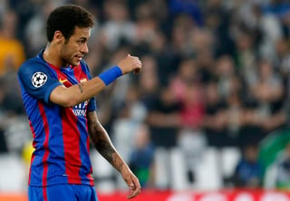 Neymar confía en que el próximo miércoles, Barcelona remontará el 3-0 que sufrió en Turín. (AP)