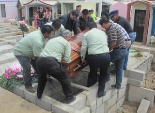 Otra baja. Maximino Rodríguez fue sepultado el pasado sábado.
