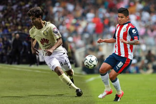 La oportunidad de debutar en el cuadro azteca parece estar cerca para los jóvenes jugadores, Javier “Chofis” López, de Chivas, y el recién debutante en Primera División, Diego Lainez.