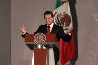 Mención. Enrique Peña Nieto habló de los arrestos.