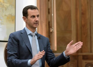 Lo niega. El presidente sirio niega su implicación en el ataque químico que dejó 87 muertos. 
