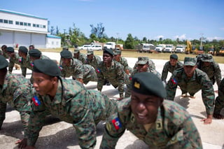 Vital. Líderes haitianos insisten en que es vital contar con fuerzas de seguridad tras el retiro de fuerzas de paz de la ONU. 