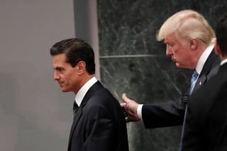 Diálogo. Según Peña Nieto, busca con Trump modernizar el Tratado de Libre Comercio.