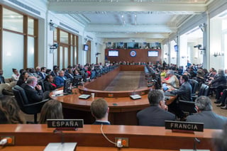 En contra. El Gobierno de Venezuela anunció que dejará la OEA por haberse convocado una reunión de cancilleres sobre la crisis política del país pese a su oposición.
