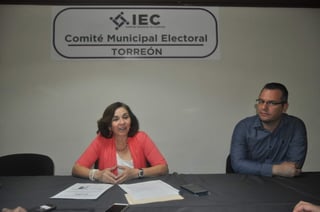 La Consejera Presidente del IEC, informó que dentro de los paquetes se envió una boleta sólo para la elección a gobernador. (ARCHIVO)
