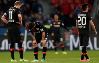 Bayer Leverkusen está cerca de la zona del descenso directo de la Bundesliga. (EFE)