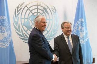 En una reunión celebrada en el Consejo de Seguridad de la ONU, advirtió que un conflicto armado tendría graves consecuencias para el resto del mundo.
