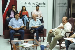 El candidato a la gubernatura de Coahuila por el Movimiento de Regeneración Nacional (Morena), Armando Guadiana Tijerina. (RAMÓN SOTOMAYOR)