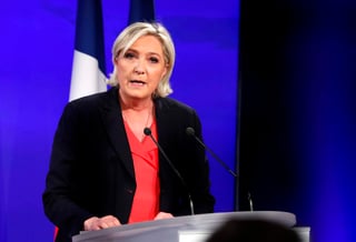 Rumbo. La ultraderechista Marine Le Pen pidió una renovación en su partido. 