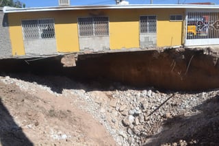 El pasado 30 de abril se presentó un hundimiento en la colonia Bellavista de Gómez Palacio. (ARCHIVO)