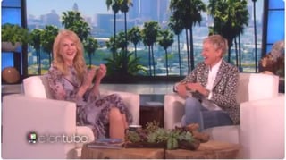 La actriz estuvo de invitada al programa de Ellen DeGeneres. (ESPECIAL)