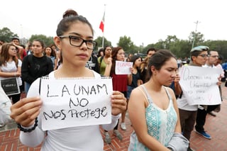 Miedo. Algunos manifestantes expresaron su preocupación por la inseguridad en los campus.
