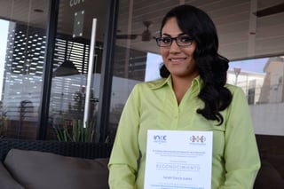 Ejemplo. El proyecto de la maestra Sarahí García Juárez fue seleccionado por el INEE como uno de los mejores a nivel nacional. (EDITH GONZÁLEZ)
