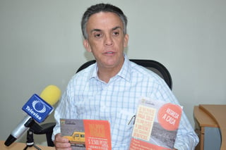 No lo tengo. Roberto Díaz García, administrador Fiscal General dice que hay incremento de 56 mil contribuyentes en el Estado. (FERNANDO COMPEÁN)