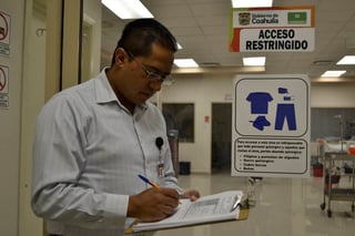 Labor. Por proceso de acreditación revisan áreas del Hospital General de Torreón. (EDITH GONZÁLEZ)