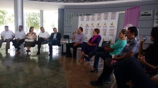 El encuentro, con un reducido número de representantes de organismos civiles, se lleva a cabo en las instalaciones del ITESM campus Laguna. (EL SIGLO DE TORREÓN)