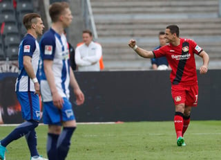 Fue titular en el Bayer Leverkusen y colaboró con gol y asistencia en la goleada de 6-2 al Hertha Berlín. (EFE)