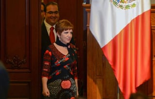 Gina Domínguez fue vocera de Javier Duarte. (TWITTER)