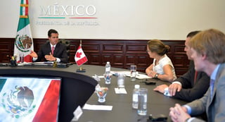 El Jefe del Estado Mexicano refrendó la voluntad de México de trabajar y unir esfuerzos con Canadá. (NOTIMEX)