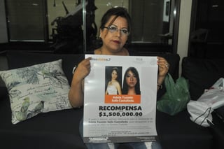 Esperanza. Cristina, madre de Adela Jazmín, le escribió una carta por su cumpleaños 27. Hace casi 12 años que desapareció. (EL SIGLO DE TORREÓN)