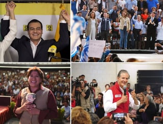 Inversión. La candidata del PAN, Josefina Vázquez Mota fue la que más invirtió en propaganda en vía pública. 
