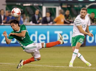 Jorge Hernández vio participación en el último partido amistoso de la Selección Mexicana, ante Irlanda.