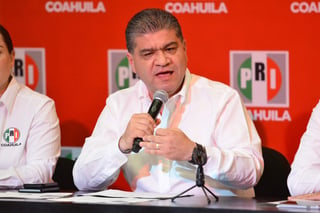 Miguel Riquelme se dijo gabador de la elección en Coahuila. (FERNANDO COMPEÁN) 