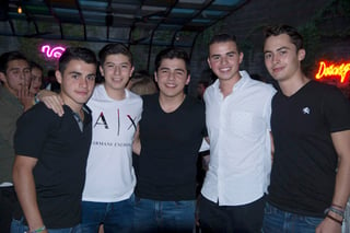 Ernesto, Luis, Mauricio, Flavio y Jerry