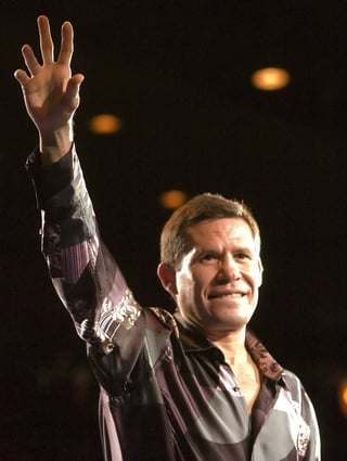 El excampeón del mundo Julio César Chávez. 