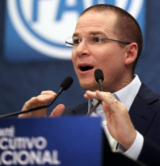 Ricardo Anaya Cortés dejó en claro que Acción Nacional no descansará hasta lograr que se anule la elección del pasado 4 de junio en Coahuila. (ARCHIVO) 
