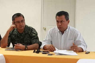Coadyuva. El Mando Especial Juan Manuel Díaz Organitos expresa que la coordinación en materia de seguridad se mantiene. (EL SIGLO DE TORREÓN)