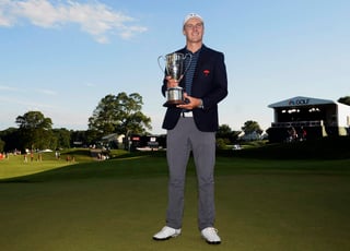 Jordan Spieth consiguió su décimo título en la PGA. (AP)