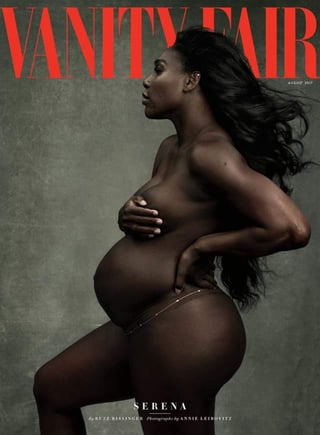 La fotografía sale a la luz más de dos meses después de que Williams revelara a través de la red social Snapchat que estaba embarazada de 20 semanas