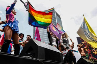 La XXXIX Marcha del Orgullo LGBTTTI de la Ciudad de México. (EL UNIVERSAL)
