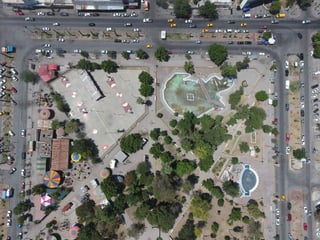 Mejoras. Activistas exigen riego urgente para espacios de la Alameda Zaragoza de Torreón, a través de Change.org. (VERÓNICA RIVERA)