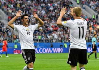 Lars Stindl abrió el marcador a favor de Alemania. (AP)