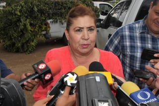 Asegura. La alcaldesa María Luisa González Achem tomó con humor las críticas, dijo que 'aguanta vara', pero que no es actriz. (EL SIGLO DE TORREÓN)
