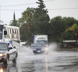 Reporte. El pasado sábado por la tarde se registraron fuertes lluvias en la ciudad de Durango con algunos encharcamientos.