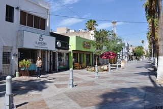 Paseo Morelos. Durante la mayor parte del día, la avenida carece de gente que la camine. (ARCHIVO) 