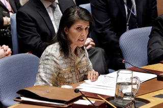 Haley dijo que las inminentes hambrunas en el noreste de Nigeria, Somalia y Sudán del Sur son principalmente causadas por los conflictos armados. (ARCHIVO)