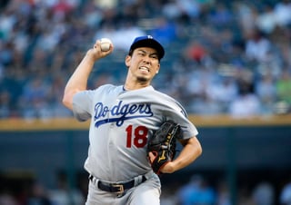 Kenta Maeda permitió una carrera en cinco entradas de labor. Los Dodgers consiguen onceavo triunfo en fila