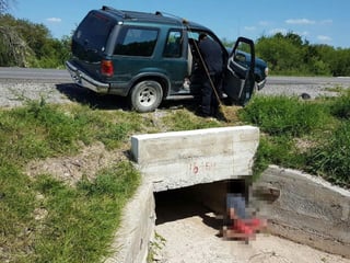 La persona se quitó la vida en un puente ubicado a la altura del kilómetro 17 de la carretera Acuña-Zaragoza. (ESPECIAL)