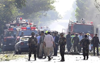 Los talibanes se atribuyeron el atentado a través de un comunicado en el que destacaron que el objetivo eran dos microbuses con “interrogadores” de los servicios de inteligencia afganos. (EFE)