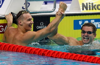 Caeleb Dressel emergió como el nuevo astro de natación de su equipo al ganar la carrera de los 100 metros. Las nuevas joyas de la natación