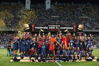 Paris Saint-Germain venció 2-1 al Monaco para conquistar la Supercopa en Francia. (Cortesía PSG)