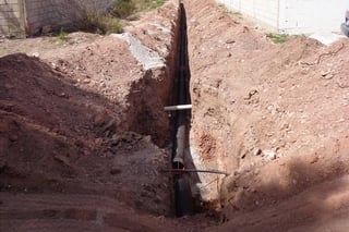Necesarias. La red de drenaje ya se encuentra rebasada debido al crecimiento de la población en Villa León Guzmán. (EL SIGLO DE TORREÓN)