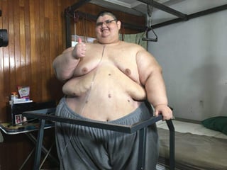 Baja.Hoy Juan Pedro pesa 376 kilos, ya perdió 219. (NOTIMEX)